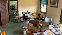 El trasiego de cajas es la t�nica habitual