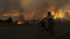 Incendios en O�mbra y Ver�n