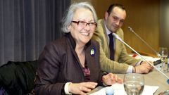 Matilde Fern�ndez, exministra de Asuntos Sociales. en una imagen de archivo de una anterior visita a Pontevedra