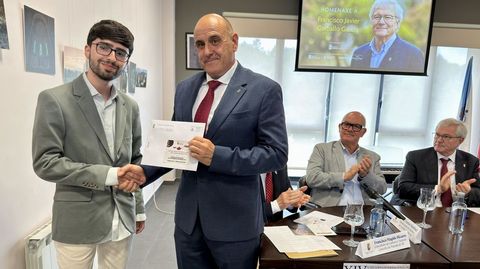 Manuel Alejandro Rodr�guez con Aquilino Dom�nguez.
