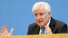 El ministro de Interior alem�n, Horst Seehofer