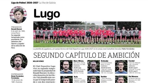 Revista de la Liga, CD Lugo