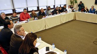 Ayer se celebr� la primera reuni�n del convenio en Vigo.
