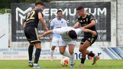 El Compos sum� los tres puntos en el partido de la primera vuelta en Barra�a