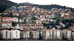 Vista gen�rica de la villa desde Monte Lourido.