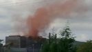 Nube naranja en Arcelor