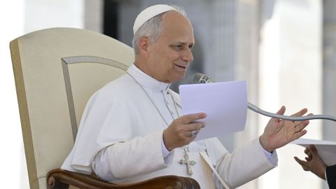 El papa Len XIV en una imagen de archivo.