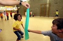 Padres y profesores reclamaron, en varias ocasiones, la mejora del gimnasio.