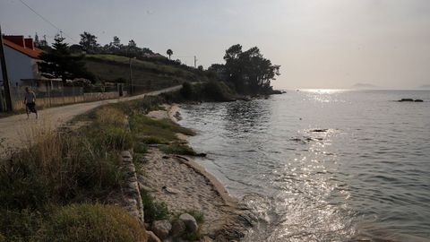 Mareas vivas en Portosín.