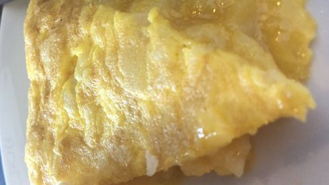 Imagen de Archivo de una tortilla de patatas presentada a un concurso.