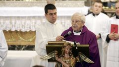 Julio Quind�s, en el 2008, fue vicario general de Lugo