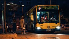 Un bus urbano, en Ourense.