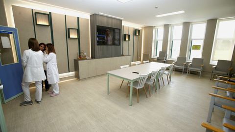 La Xunta destin� 50.000 euros en las obras en el Hospital de Calde.