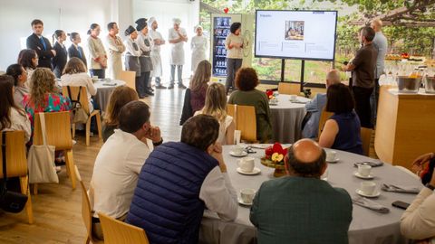 Presentaci�n del proyecto �Snacks FP: bocados responsables�, en el CIFP Carlos Oroza de Pontevedra