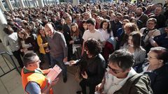 Examen, celebrado en mayo del 2018, para las oposiciones de veterinaria