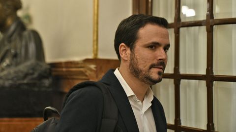 El coordinador federal de Izquierda Unida, Alberto Garz�n