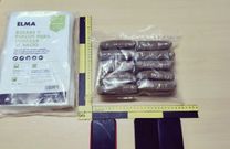 Droga localizada en el maletero del coche del sospechoso