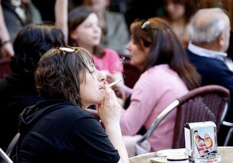 La nueva ley benefici� la ocupaci�n de las terrazas.