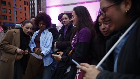 Manifestaci�n del 8M en A Coru�a.