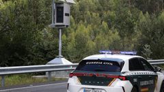 Foto de archivo de un vehculo de la Guardia Civil de Trfico