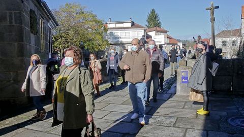 Manifestaci�n de hosteleros y comerciantes de Caldas por las medidas anti Covid
