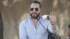 Nayib Bukele, presidente de El Salvador, en una imagen de archivo.