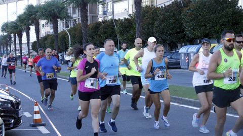 Imagen de la carrera disputada en Ribeira.
