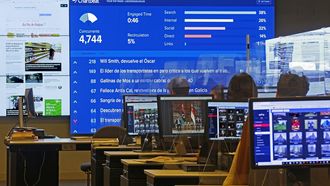 Redacci�n central de La Voz de Galicia en Sab�n