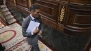 Snchez, el mircoles pasado durante la primera sesin de control al Congreso del curso.