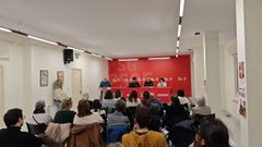 Asamblea del PSOE en la capital ourensana.