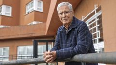 Tito Pena, en una imagen tomada el pasado mes de diciembre en la residencia de Caranza