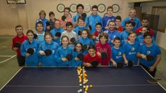 Club de tenis de mesa de Zas.