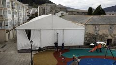 Fern�ndez explica que los 25.000 euros eran para la carpa que se instala en Viveiro para la Antesala dun Museo de Semana Santa (en la foto de archivo), pero como no se celebr�, el Concello renunci� a ese dinero 