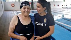 As� es Celia Iglesias, la gallega m�s veterana que compite en nataci�n