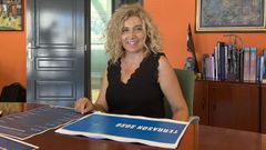 Marga Pizcueta, concejala de Cultura de O Barco, presenta el Terras�n