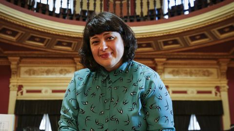 La directora esc�nica Lorena Conde