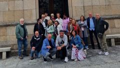 La ltima excursin del grupo Tu no eres de Ourense si... fue a la localidad de Seixalbo. Juan Cid, miembro de la directiva de vecinal, hizo de gua.