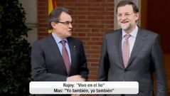 El micr�fono traiciona de nuevo a Rajoy