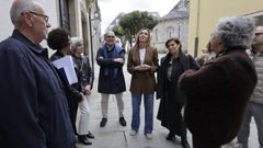 Visita de la conselleira Fabiola Garc�a a Viveiro