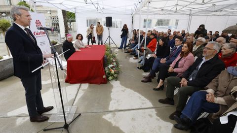 Rueda no quiso perderse la inauguracin de la nueva sede