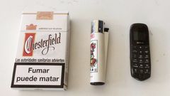 Los m�viles carcelarios tienen el tama�o de un mechero