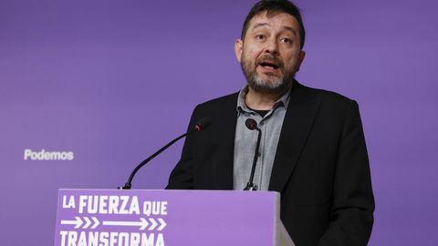 Rafa Mayoral, diputado de Unidas Podemos