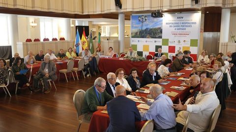Encuentro en Pontevedra de «hospitaleiros» del Camino Portugués