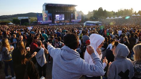 P�BLICO DURANTE EL CONCIERTO DE VESTUSTA MORLA EN O SON DO CAMI�O 