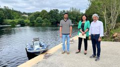 Visita de Elena Candia y concejales del gobierno local al Mi�o