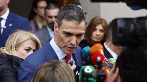 Pedro S�nchez, el presidente del Gobierno