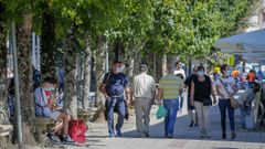 Noia encara la semana en la que deber�a celebrar sus fiestas cerca de entrar en riesgo extremo