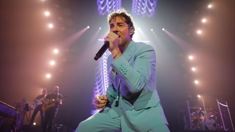 David Bisbal en el concierto en el Coliseum de A Coru�a