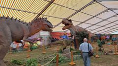 Un aspecto de la exposici�n Dinosauria Experience.