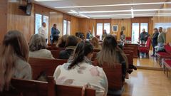 CSIF, SPJ-USO, STAJ, UGT y CC.OO. se reunieron este jueves con trabajadores de la ciudad amurallada, que les transmitieron sus quejas